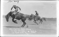 Jack Chapman Bronc Riding, Cowboy Reunion, Las Vegas, N.M.