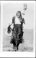 Mildred Douglas World Champion Lady Bronco Buster, 1918