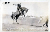 Paddy Ryan on "Sure Girl" Cheyenne, Wyoming, 1924