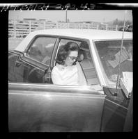 June Ivory in car