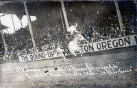 Sid Seale + His World "Famous Drunken Ride" Round-Up Pendleton Ore - 1916