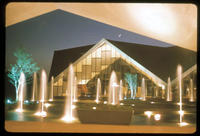 National Cowboy Hall of Fame at night