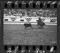 Barry Burk Calf Roping