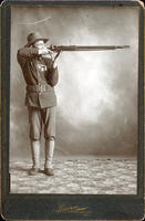 Henry Bogardus? Posing with firearm