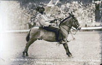 Red Sublett & "Spark Plug" Tex Austins Rodeo Chicago 1926