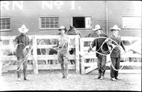 Keenan, Judd, Garrett, and Stroud rope spinning