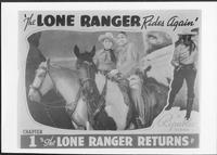 The Lone Ranger Rides Again