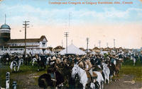 Cowboys and cowgirls at Calgary Exhibition, Alta., Canada