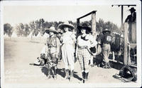 Cowgirls Lewiston Round-Up 1922 A. H.