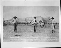 Jonnie Judd, Chester Byers, Leonard Stroud, The Worlds Greatest Trick & Fancy Ropers, Interior, S.D.