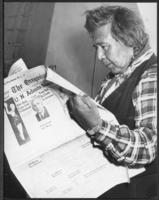 Pendleton Round-Up 1951, Jim Looney of White Swan, Wash, a member of the Yakima tribe