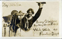 Ruamy Glasgow Bucking Horse Rider, Wala Wala. 1913 Frontier Days