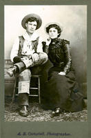 Nebraska cowboy and lady