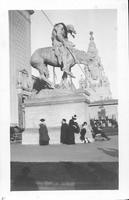 James Earle Fraser's End of the Trail at the Panama-Pacific International Exposition, 1915