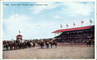 Grand stand, Frontier Park, Cheyenne, Wyo.