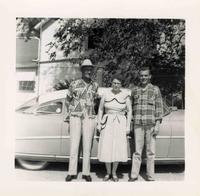 Uncle Otto, Aunt Elsie, and Vernon Gray