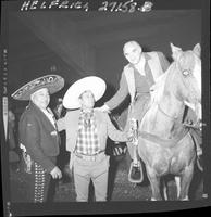 Lorne Greene with Mexican Group