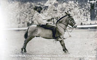 Red Sublett & "Spark Plug" Tex Austins Rodeo Chicago 1927