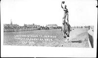 Leonard Stroud trick riding Cheyenne Frontier Days