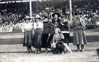 Cowgirls Ready for the Bucking Contest, No. 10-E
