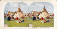 495. Drying Fish Meat in a Sioux Camp.