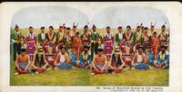 466. Group of Blackfoot Braves in Full Feather.