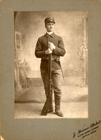 [Soldier with rifle]