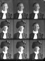 [Carte de Visite multiple portraits of elderly Female adult]