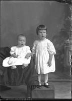 [Single portrait of a Girl and an Infant]