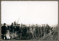 1883-7 Rare Prints  Captain David L. Payne and Boomers entering and leaving Indian Territory.