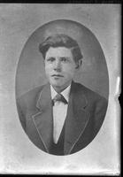 [Photograph of a photograph of a young Man]