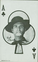 Ace of clubs: Hugh O'Brian