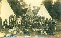 A Visit at the [Nez Perce] Indian Camp, Idaho