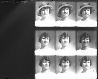 [Carte de Visite single portrait of a young Women]