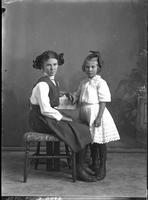 [Single portrait of a young Female and a young Girl]