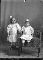 [Single portrait of two young Girls]