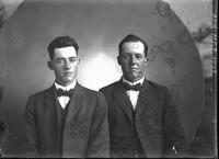 [Single portrait of two young Men]