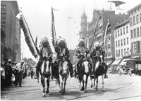 Four Indian Chiefs. Hartford June 1910