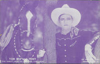 Tom Mix and Tony, the great hero of western thrillers