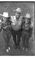 [Madonna, Junior, & Mary Eskew pose for the  November 1969 Western Outfitter article]