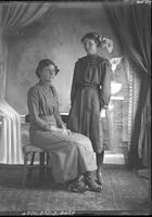 [Single portrait of two young Females]