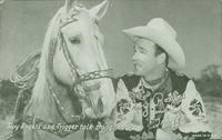 Roy Rogers and Trigger talk things over