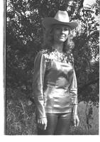 [Madonna Louise Eskew poses for November 1969 Western Outfitter article]