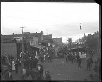 Stillwater, County Fair, 1906-7?. Main St., 1st Auto