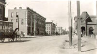 [Possibly a view down mainstreet of Kincaid]