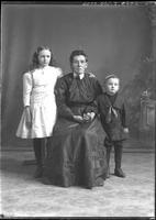 [Single portrait of a person and children]