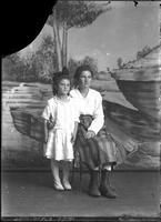 [Single portrait of a young Girl and a young Female]