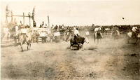 [unidentified cowboy bull riding]