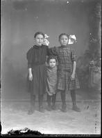 [Single portrait of  three young Girls]