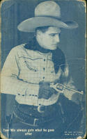 Tom Mix always gets what he goes after